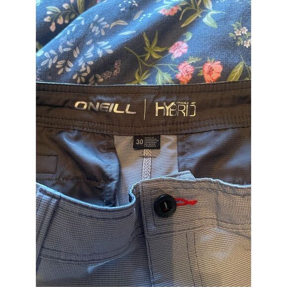O'neill Hybrid Mens Gray Active Stretch Board Shorts Size 30 - Picture 11 of 13